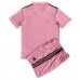 Inter Miami Babykleding Thuisshirt Kinderen 2023-24 Korte Mouwen (+ korte broeken)